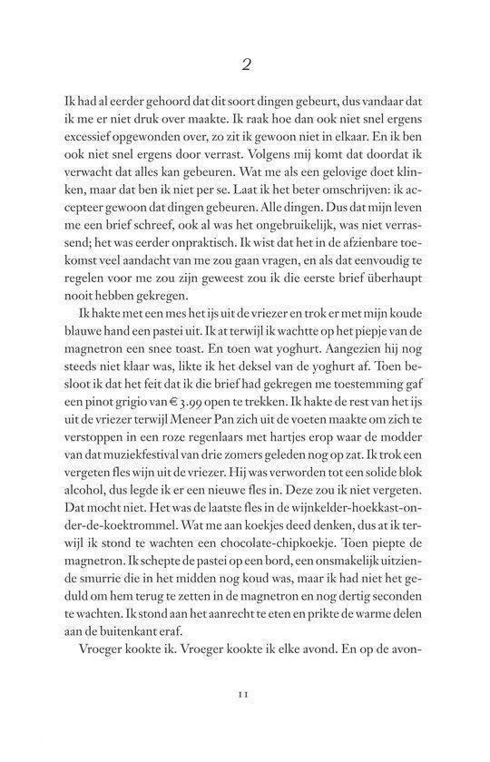 Tekstpagina uit een boek met een brief, beginnend met ' Ik had al eerder gehoord'.
