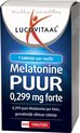 Lucovitaal - Melatonine Tabletjes 0,299 mg -  500 tabletten - Voedingssupplementen