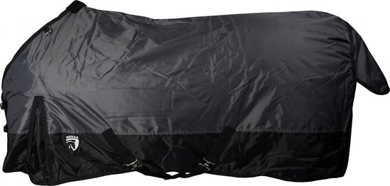 HORKA OUTDOOR DEKEN 450D NYLON OXFORD, 200 GRAMS 155/205 Zwart