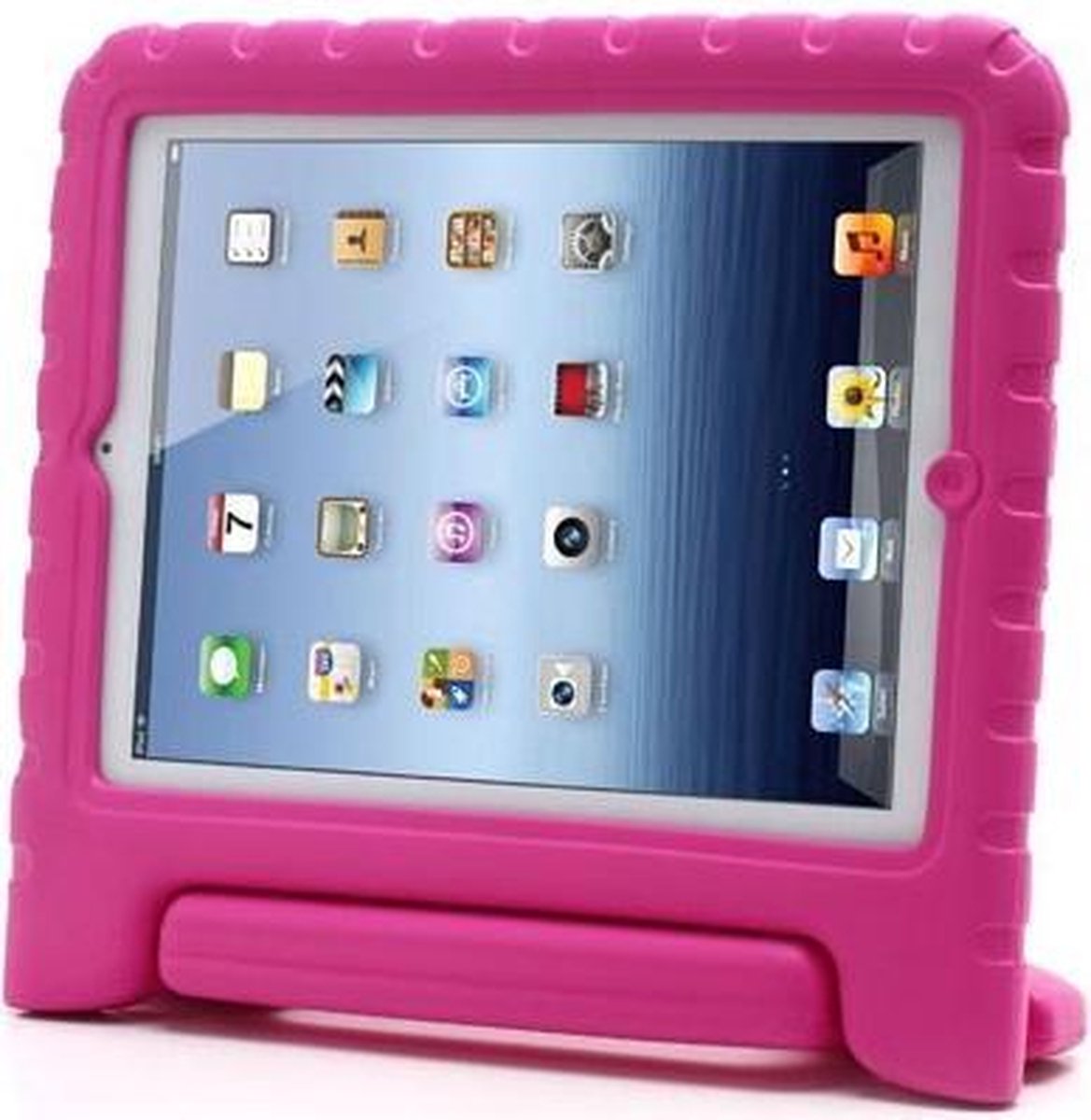 KIDS portable EVA foam case voor geschikt voor iPad 2, 3 en 4th gen - Roze