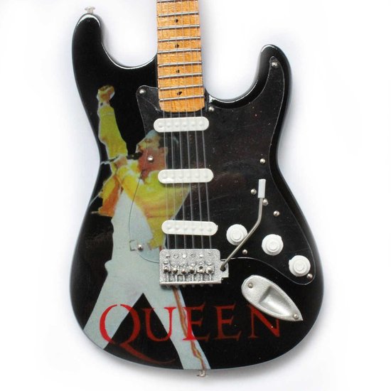 de wind is sterk spijsvertering muis of rat Miniatuur gitaar Queen | bol.com
