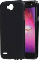 Mobieletelefoonhoesje.nl - LG X power2 TPU Hoesje Zwart