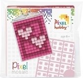 Pixel | Medaillon | Sleutelhangerstartset Hartjes