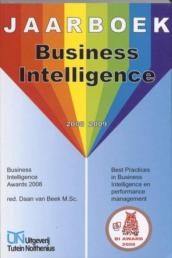 Cover van het boek 'Jaarboek Business Intelligence 2008-2009 / druk 1'