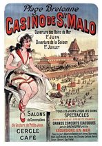 Carnet Ligne Affiche Casino Saint-Malo