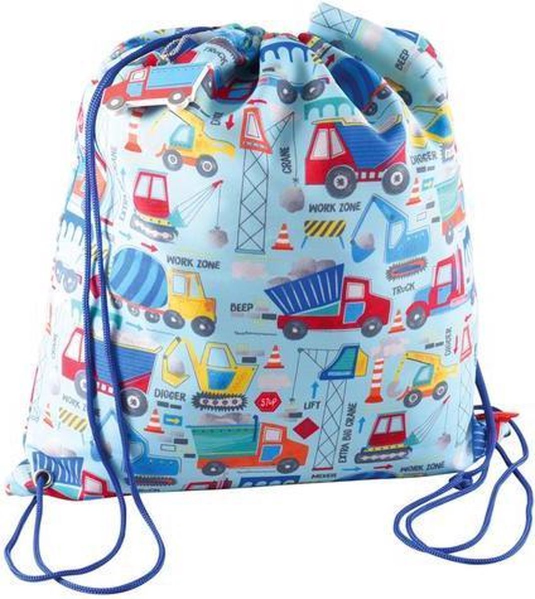 Floss & Rock Bouw - Gymbag - 40 x 36 cm - Multi