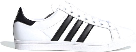 adidas Coast Star Heren Sneakers - Ftwr White/Core Black/Ftwr White - Maat  46 | bol.com