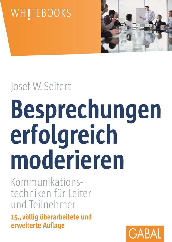 Whitebooks - Besprechungen erfolgreich moderieren - cover