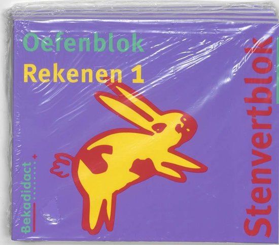 Stenvert oefenblok 1 Groep 3 5 ex Rekenen - none | Nextbestfoodprocessors.com