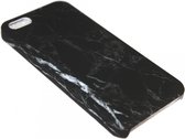 Marmer hoesje zwart Geschikt voor iPhone 5 / 5S / SE