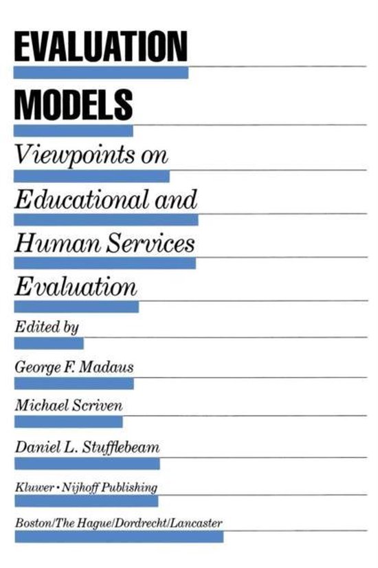 Evaluation in Education and Human Services6- Evaluation Mode ... - cover
