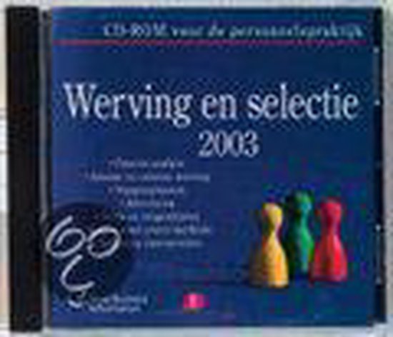 Cover van het boek 'Werving & selectie / 2003 / druk 2'
