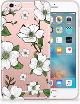 Geschikt voor iPhone 6 | 6S Back cover Design Dogwood Flowers
