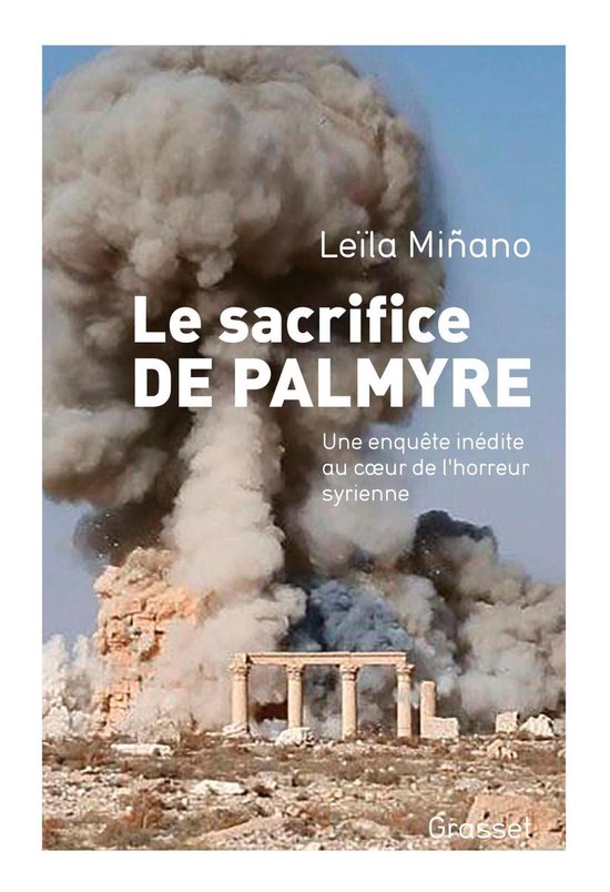 Le sacrifice de Palmyre - cover