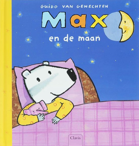 Cover van het boek 'Max en de maan'