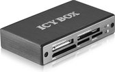 ICY BOX IB-869a geheugenkaartlezer Micro-USB Grijs