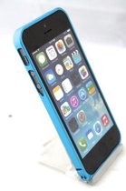 0.7mm Ultra dun Aluminium Bumper voor iPhone 5 5s baby blauw