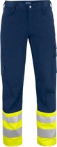 Projob 6533 Werkbroek Geel/Marineblauw maat 42