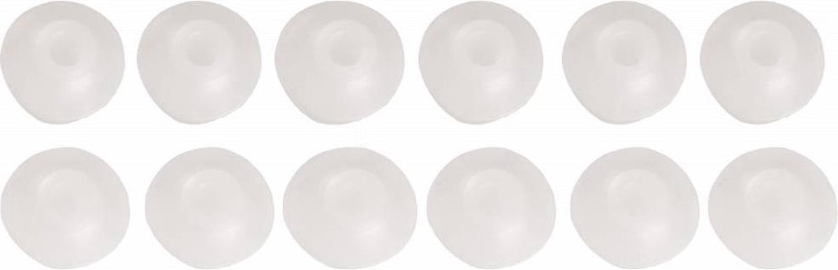 Hoornie - Eartips - Walkie Talkie - 13x Eartips - Transparant