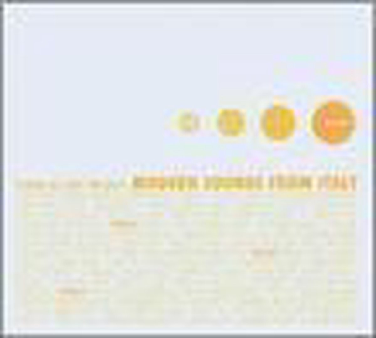 V/A - Modern Sounds From Italy (CD)