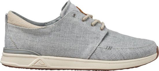 Reef Sneakers Rover Low - Heren - Tx Grey Linen | bol.com