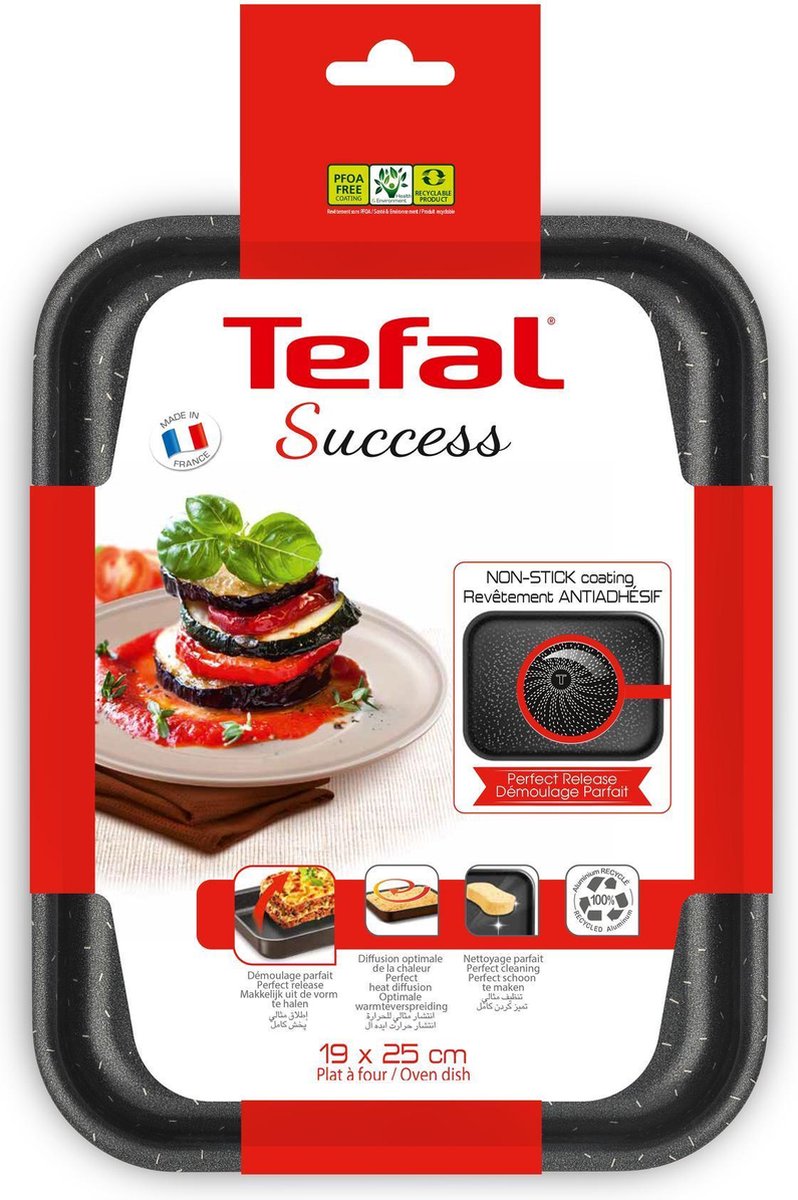 Tefal Success Ovenware Ovenschotel - 20 x 26 cm | bol.com