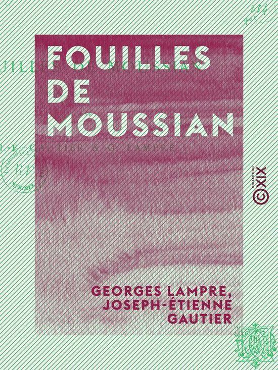 Fouilles de Moussian - cover