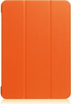 Shop4 - iPad 9.7 (2018) Hoes - Smart Book Case Oranje