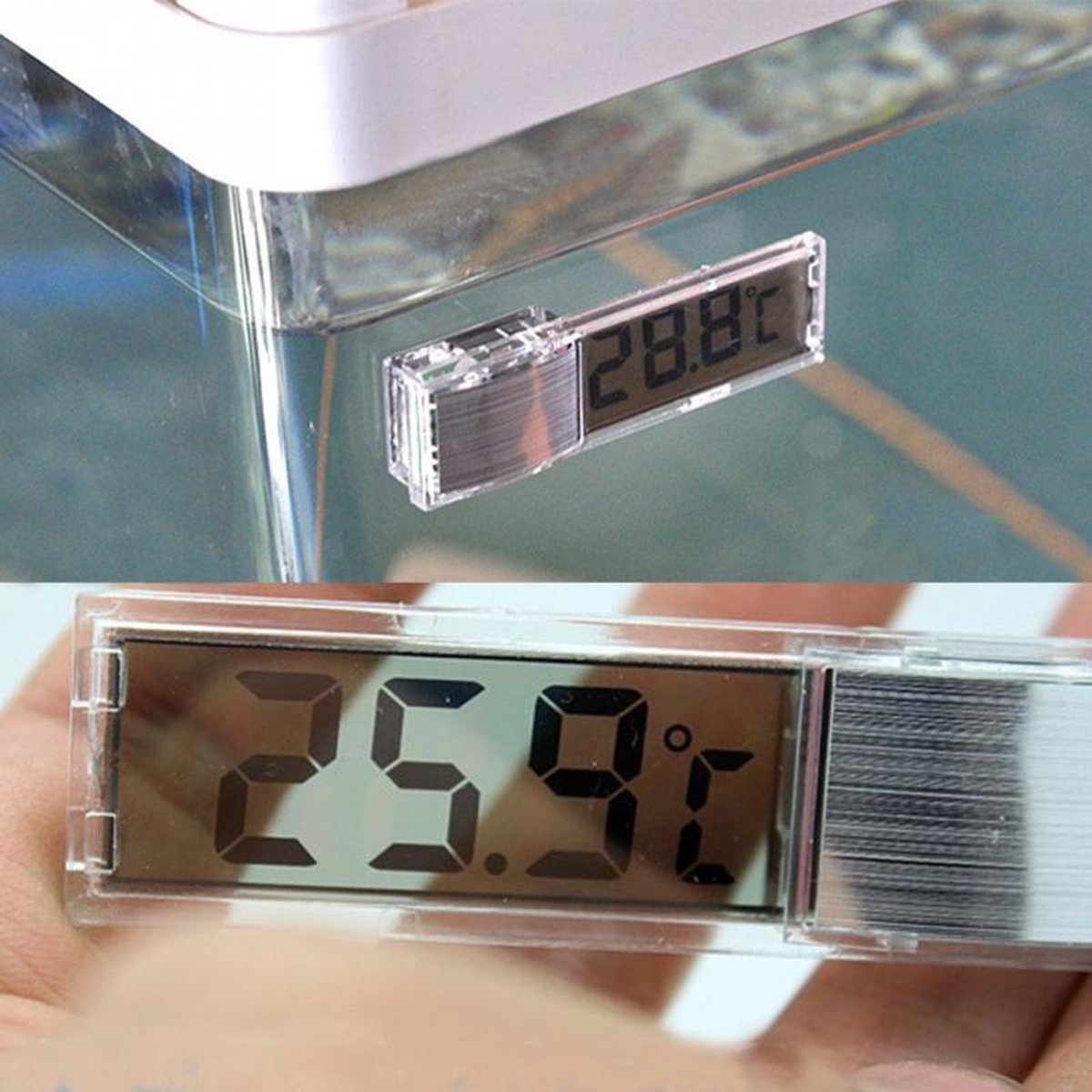 Premium Aquarium thermometer voor buitenkant aquarium - Water temperatuur meter - Favorite Things