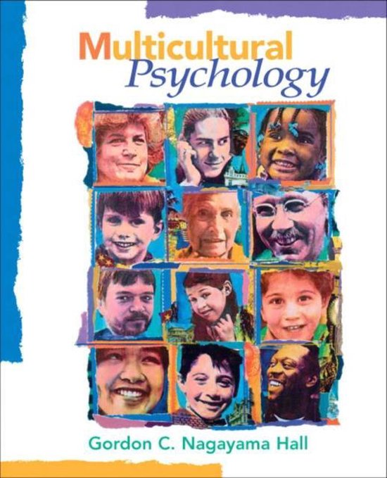 Multicultural Psychology - cover