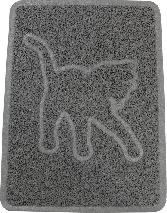 Adori Kattenbakmat - Donkergrijs - 35.5 x 48 cm