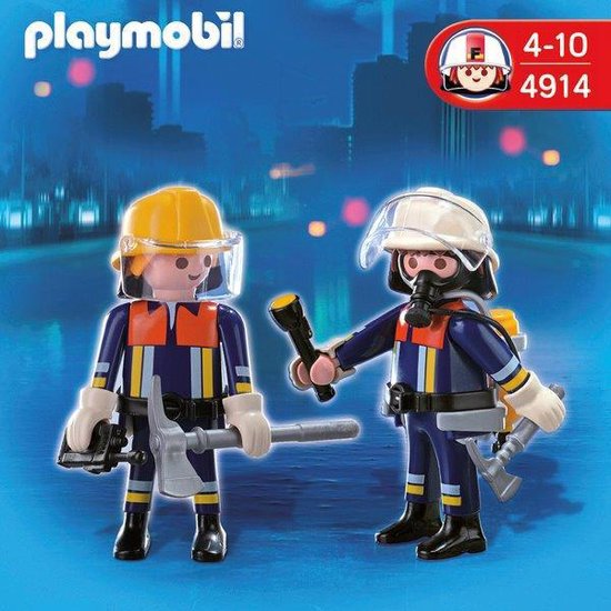 Playmobil Duo Pack Brandweer - 4914 | bol.com
