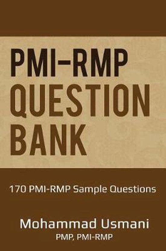 Pmi-Rmp Question Bank - cover