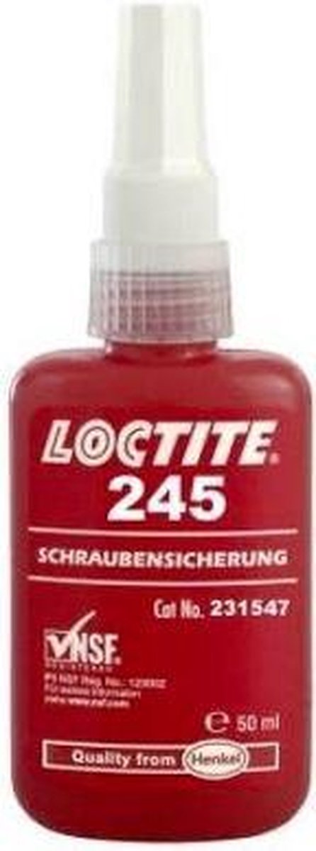 Loctite schroefdraadborging 245 - 50ml