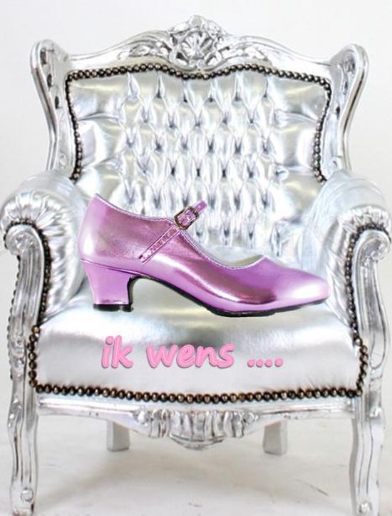 Prinsessen schoenen hakken verkleed bij jurk paars roze - maat 30 | bol.com