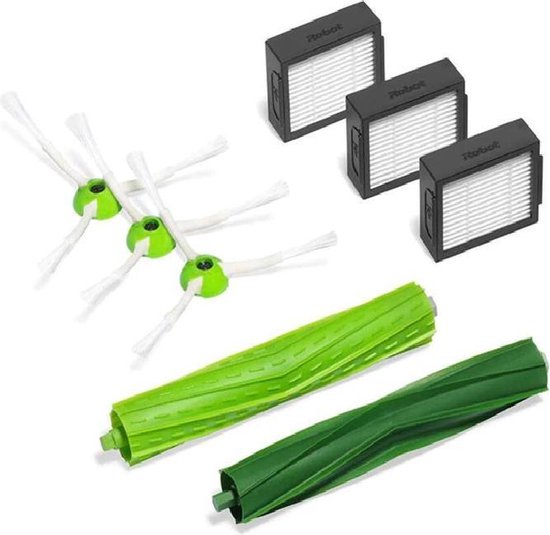 Filtres x 6 et 3 brosses latérales pour Irobot Roomba série 700