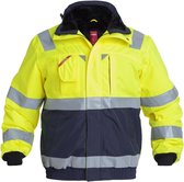 FE Engel Pilot Jas EN 20471 1172-928 - Geel/Marine 3806 - 3XL