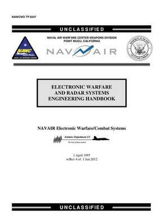 Electronic Warfare and Radar Systems Engineering Handbook - cover