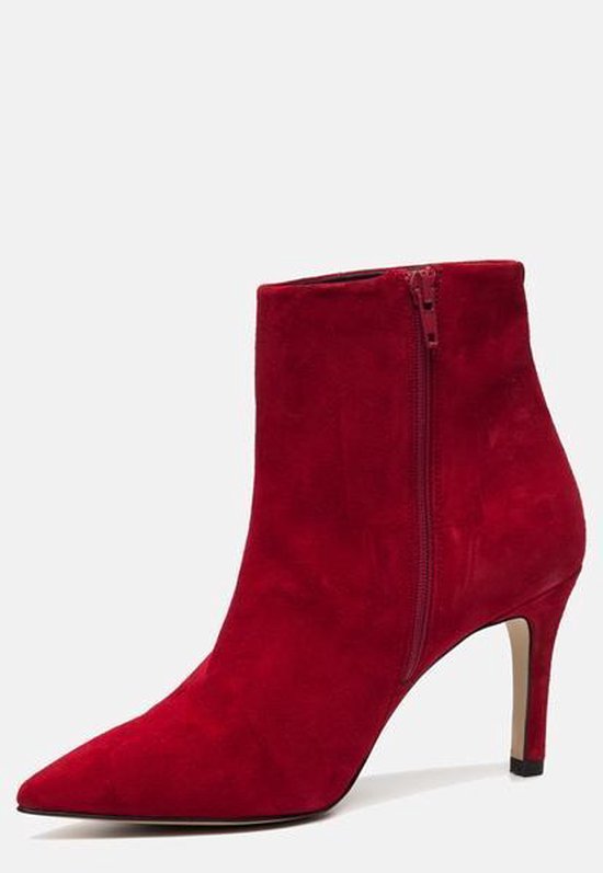 | Linea Zeta Enkellaarsjes rood Linea Zeta Enkellaarsjes rood Dames | Ziengs.nl