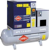 Airpress Schroefcompressor APS 7.5 Combi Dry Basic