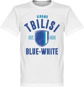 Dinamo Tbilisi Established T-Shirt - Wit - XS