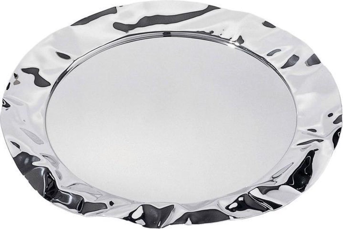 Alessi ronde schaal Foix rvs hoogglans