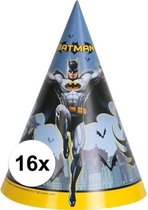 16x Batman themafeest punthoedjes