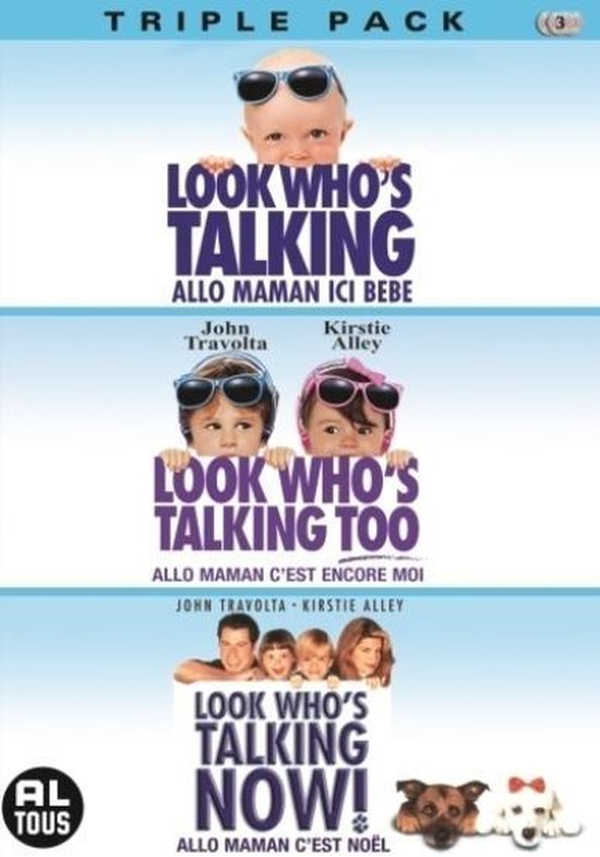 Cover van de film 'Look Who's Talking Triple Pack'