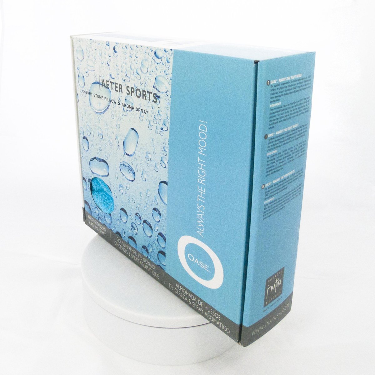 Goedkoopste Oase After Sports - kersenpitkussen met individuele aromatherapie - inatura