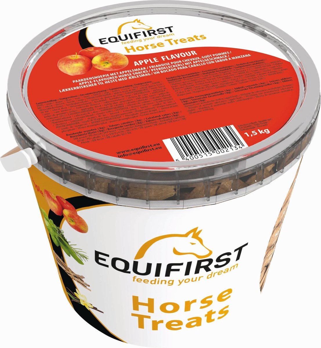 Equifirst Horse Treats Apple Paardensnack - Appel - 1,5 kg