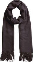 Pieces Sjaal Jira - Chocolate Plum - Maat ONE SIZE