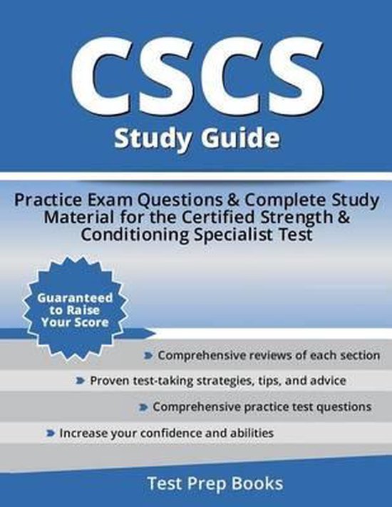 CSCS Study Guide - cover