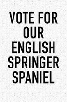 Vote for Our English Springer Spaniel