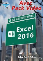 Excel 2016 avec pack vidéo